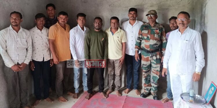 लोकसहभागातून खर्ची खु येथे ‘ध्येय अभ्यासिका’