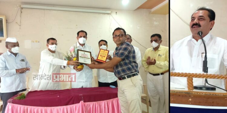 विद्यार्थ्यांनी मोबाईल शी खेळण्यापेक्षा मैदानाशी खेळावे.. – आ.अनिल पाटील 