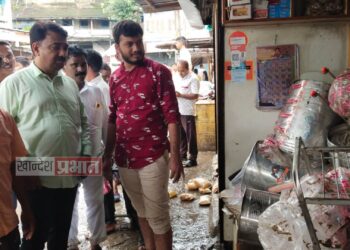 चाळीसगाव अतीवृष्टीबाधितांच्या मदतीसाठी अध्यादेश काढा