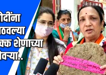 मोदींना पाठवल्या चक्क शेणाच्या गोवऱ्या