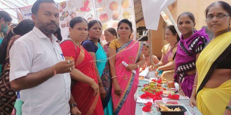 एकात्मिक बाल विकास सेवा योजना अंतर्गत महिलांसाठी विविध स्पर्धा संपन्न