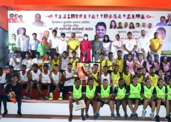 बास्केटबॉल स्पर्धेत मुलांमध्ये पाचोरा तर मुलींमध्ये धुळे संघ विजयी