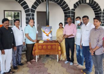 भाजपतर्फे हरीभाऊ जावळे यांच्या आठवणींना उजाळा