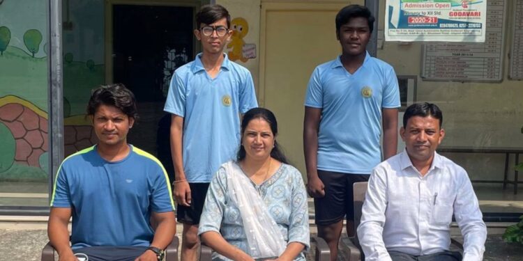 गोदावरी इंग्लिश मिडीयम स्कूलच्या खेळाडुंची राष्ट्रीय फुटसॉल स्पर्धेसाठी निवड