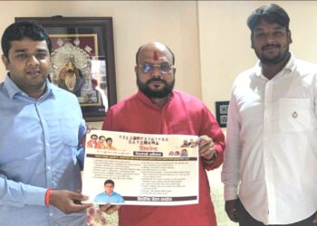 युवासेनेच्या ११व्या वर्धापन दिनानिमित्त शासकीय योजनांची जनजागृती