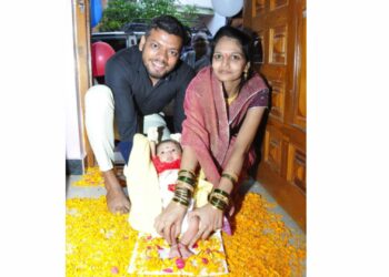 सैन्य दलातील जवनाने कन्यारत्नाचे असेही केले स्वागत