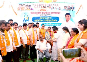 शिवसेनेतर्फे कोविड लसीकरण आपल्या दारी उपक्रम संपन्न