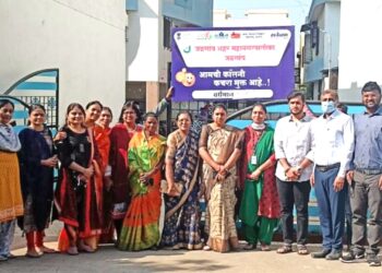 ‘आमची कॉलनी कचरामुक्त’ अभियान राबविणार्‍या रहिवाशांचा महापौरांच्या हस्ते सत्कार