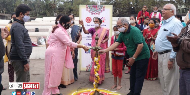 संस्कृती मंत्रालय, भारत सरकार तर्फे राष्ट्रीय रांगोळी स्पर्धा उत्साहात संपन्न