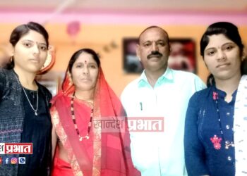 नांद्रा येथील दोघी बहिणींनी मिळवीला प्रथम येण्याचा बहुमान