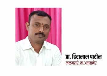 निष्पक्ष व निर्भीड सच्चा पत्रकार म्हणजे प्रा.हिरालाल पाटील सर होय..