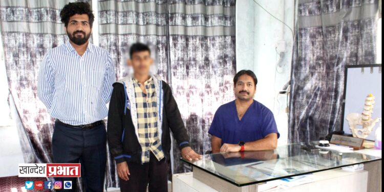 ३५ फूटावरुन कोसळलेल्या तरुणावर स्पायनल फ्यूजनची क्लिष्ट शस्त्रक्रिया यशस्वी