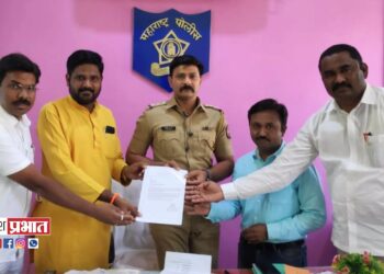 बालिका अत्याचाराच्या घटनेचा सामर्थ्य प्रतिष्ठानच्यावतीने निषेध