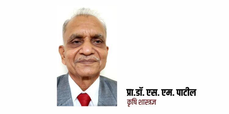 प्रा.डॉ. एस. एम. पाटील राज्यस्तरीय कृषी पुरस्काराने सन्मानित
