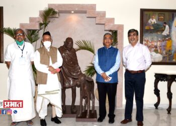 गांधीतीर्थ हे तर भारतातील पाचवे धाम.. – राज्यपाल भगतसिंह कोश्यारी