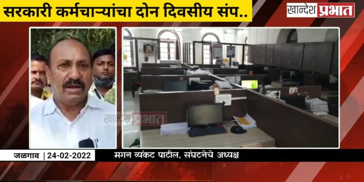 राज्य सरकारी कर्मचाऱ्यांचा दोन दिवसीय संप VIDEO