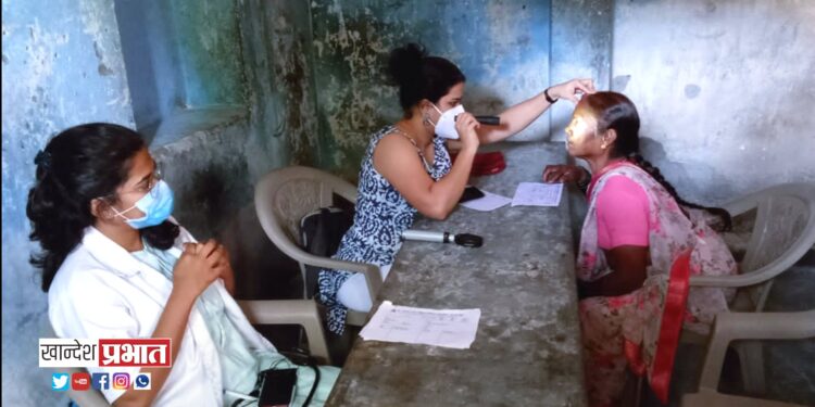 किनोद, यावल ग्रामस्थांनी घेतला आरोग्य शिबिराचा लाभ