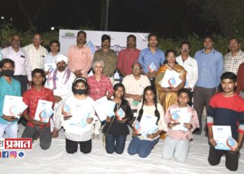 जैन इरिगेशन तर्फे जागतिक जलदिवस साजरा ; ह.भ.प. हृषीकेश महाराज यांचे जलकीर्तन