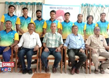 महाराष्ट्र राज्य वरिष्ठ आंतरजिल्हा बॅडमिंटन स्पर्धेसाठी जळगांवचा पुरुष व महिला संघ रवाना