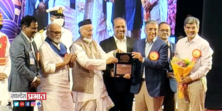 महाराष्ट्र चेंबर ऑफ कॉमर्सतर्फे जैन इरिगेशनचा गौरव