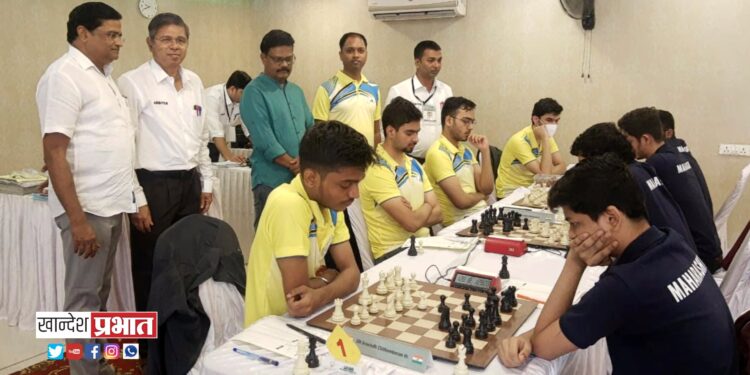 राष्ट्रीय बुध्दिबळ स्पर्धेत एअरपोर्ट ऑथोरिटी तामिळनाडू संघ आघाडीवर