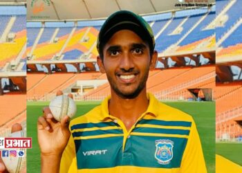 जैन स्पोर्ट्स अकादमीच्या नचिकेत ठाकूरची राष्ट्रीय क्रिकेट अकादमीच्या कॅम्पसाठी निवड