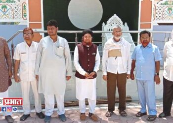 ईदच्या नमाज पठणसाठी मैदान सज्ज