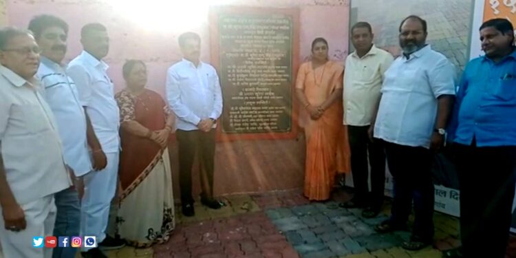 मेहरूण येथे आमदारांच्या हस्ते विकासकामांचे उदघाटन