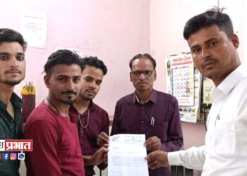 नाले साफसफाई करण्याची युवक काँग्रेसची मागणी ; मुख्याधिकारींना दिले निवेदन