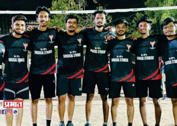राज्यस्तरीय आंतरमहाविद्यालयीन व्हॉलीबॉल स्पर्धेत डॉ.उल्हास पाटील वैद्यकीय महाविद्यालयाने पटकविले विजेतेपद