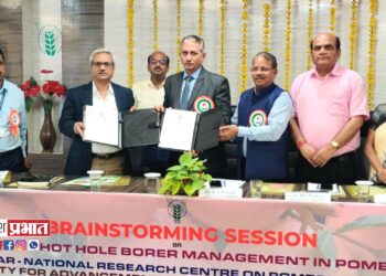 राष्ट्रीय डाळिंब संशोधन केंद्र व जैन इरिगेशन यांच्यात सामंजस्य करार