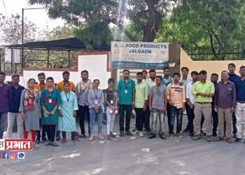 गोदावरी अभियांत्रिकी यंत्र शाखेच्या विद्यार्थ्यांची औद्योगिक भेट