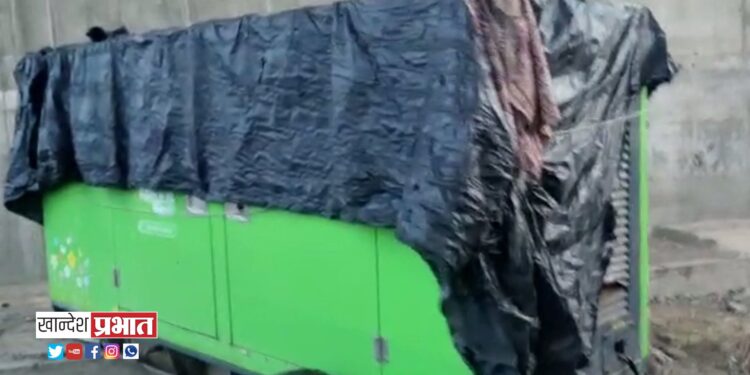 कजगावात जनरेटर चोरीचा प्रयत्न ; आरडाओरड केल्याने चोरटे पसार