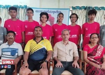 महाराष्ट्र राज्य स्पर्धेसाठी संभाजीनगरला जिल्ह्याचा बॅडमिंटन संघ रवाना