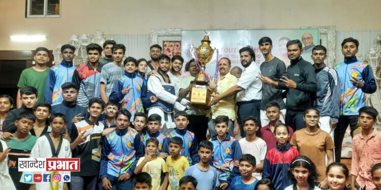 विदर्भ तायक्वांडो युथ फायटर्स स्पर्धेत जळगावच्या खेळाडूंनी केली पदकांची लयलुट