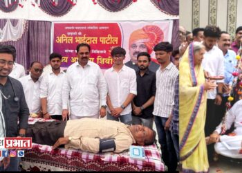 आ.अनिल पाटील यांच्या वाढदिवसानिमित्त विविध कार्यक्रम ; शुभेच्छांचा पडला पाऊस