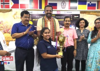 भाग्यश्री पाटीलने रचला इतिहास ; चौथ्यांदा राष्ट्रीय बुद्धिबळात विजेती