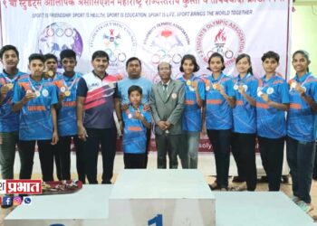 राज्यस्तरीय तायक्वांदो स्पर्धेत पाचोरा येथील विद्यार्थ्यांची दमदार बाजी