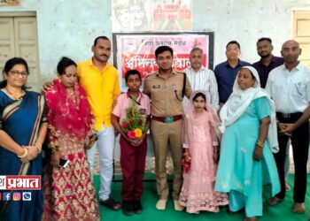 पोलिस अधीक्षकांनी घेतली अभिनव विद्यालयाच्या उपक्रमाची दखल