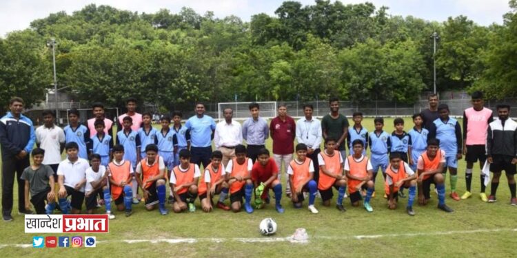 जैन चॅलेंज आंतर शालेय जिल्हास्तरीय फुटबॉल स्पर्धेला सुरूवात