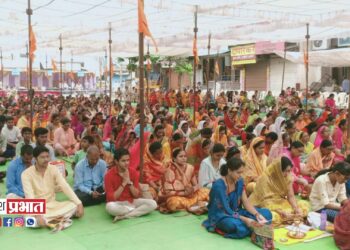 भाविकांचा अथर्वशीर्ष पठणाला प्रतिसाद