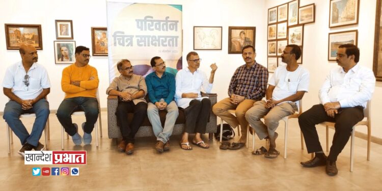 एल.जी. महाजन यांची चित्रे जागतिक दर्जाची