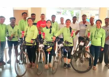 ‘बीआरएम राईड’ पूर्ण करणाऱ्या सायकलिस्ट फाउंडेशनच्या सदस्यांचा सन्मान