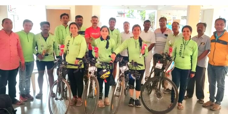 ‘बीआरएम राईड’ पूर्ण करणाऱ्या सायकलिस्ट फाउंडेशनच्या सदस्यांचा सन्मान