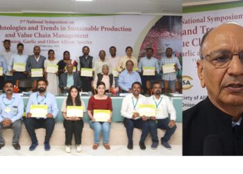 प्रक्रिया उद्योग, संशोधनामुळे कांदा व लसूण पिकाला मिळेल चालना – डॉ.व्यंकट मायंदे