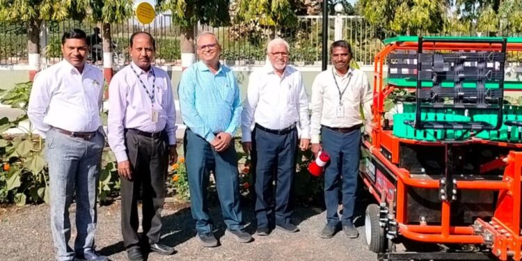 जैन हिल्सवरील प्रात्यक्षिकातून शाश्वत शेतीचा विश्वास – अनिल भोकरे