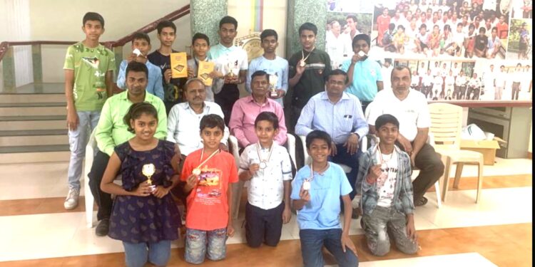 बुध्दिबळ निवड चाचणी स्पर्धेत जयेश सपकाळे प्रथम तर वैभव पाटील द्वितीय