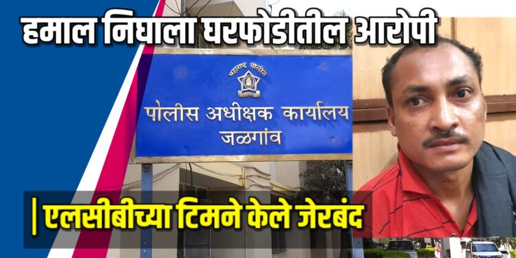 हमाल निघाला घरफोडीतील आरोपी | एलसीबीच्या टिमने केले जेरबंद