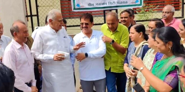 ‘ग्रीन जळगांव सिटी’ तर्फे १०० वृक्ष लागवड