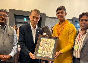 अनुभूती स्कूलच्या विद्यार्थ्यांचे जपान येथे सादरीकरण